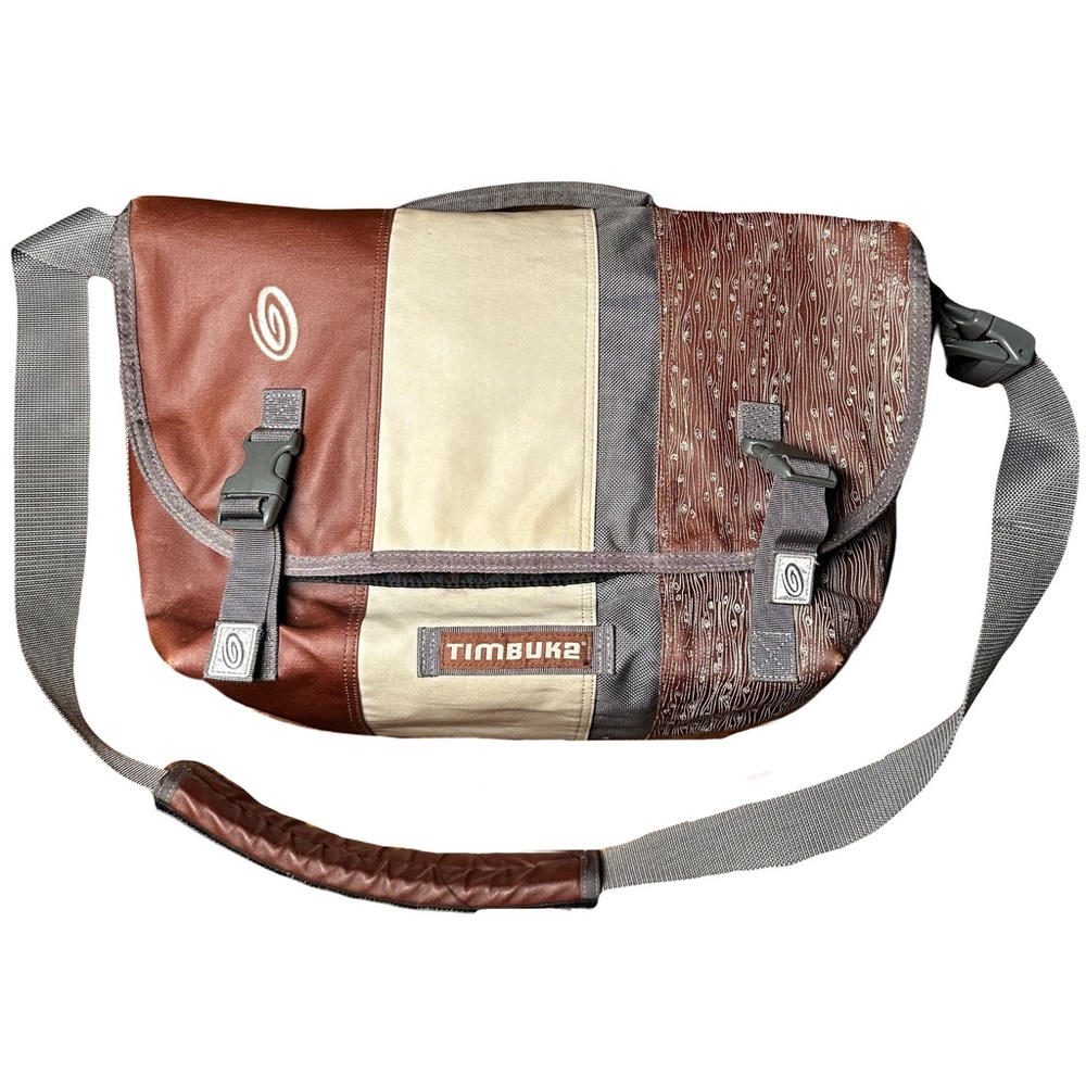 Timbuk2 Wood Crossbody Bag Brown Messenger Shoulder Bag Unisex One Size